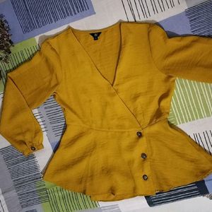 Beautiful Mustard Colour Top