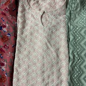 Combo of 3 daily Wear Kurtis