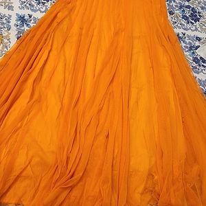 Beautiful orange Ethinic Dress