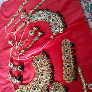 Combo Dulhan Jwellery Set.