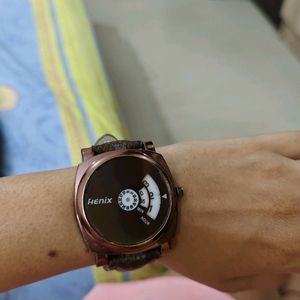Brown Casual Watch Unisex