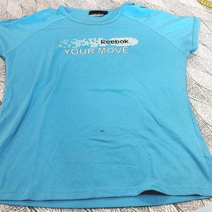 Reebok Blue T Shirt