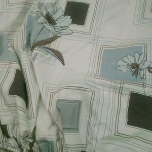 Double Bed Elastic Bedsheet With२ Pillow Cover