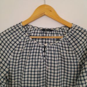 Dnmx Multi Color Checks Top (Women's)