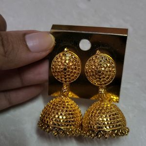 Golden Color Beautiful Earing