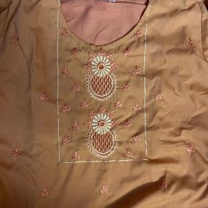 peach ethnic kurta