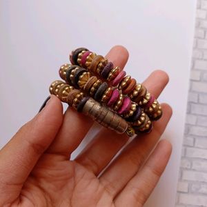 Bohemian Multicolour 4 Layer Bracelet