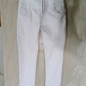 White Denim Jeans