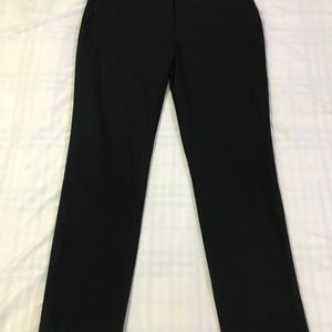 Black Midrise Trouser Waist 32