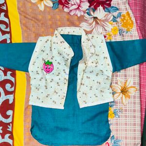 Baby boy Three Piece Traditional Kurta Set