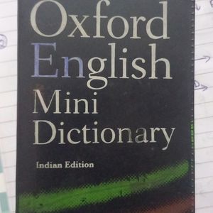 Oxford Mini Dictionary