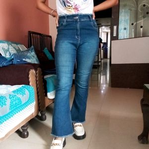 Boot Cut High Waist Jean