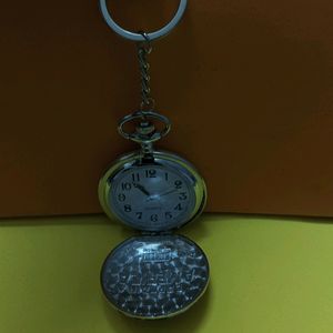 Captain America Style Watch Keychain