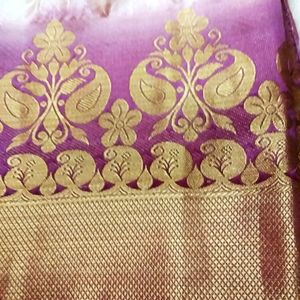 Shower Saree With Beautiful Colour Combinations