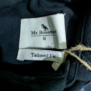 Mr Bowerbird Black Polo Tshirt New With Tag