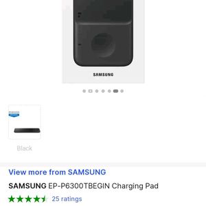 SAMSUNG EP-P6300TBEGIN Charging Pad