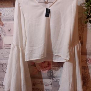 Flared Sleeves Top