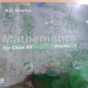 RD Sharma Books For Class 12 Th