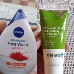 Combo Moisturizer And Face Wash