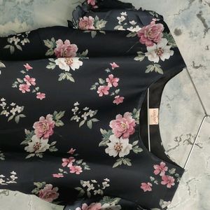 Floral Georgette Kurti