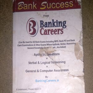 Bank Success Book