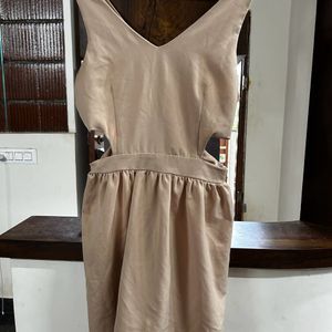 Nude Color Frock