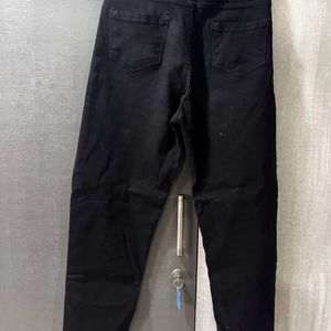 Black Straight Fit Jean’s