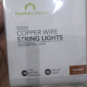 Copper Wire String Lights