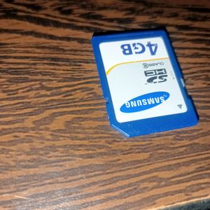 Samsung 4gb Memory Card...