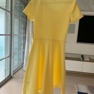 Yellow Shortsleeved Dress