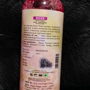 Rose Toner from Myntra