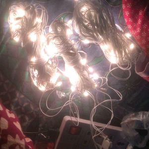 5 Pices 60 Miter White Fairy Lights