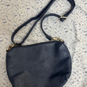 Navy Blue Sling Bag