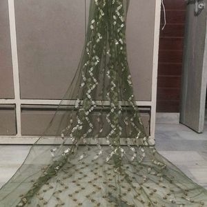 Beautiful Net Olive Green