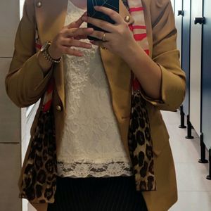 tan colour formal/ casual blazer