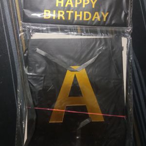 Birthday Decorations Banner Accessories