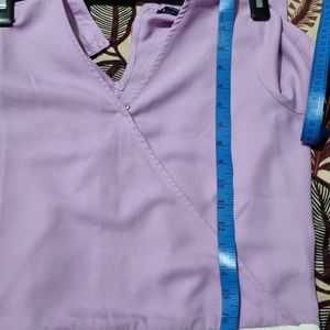 Lavender Long Bell Sleeved Top