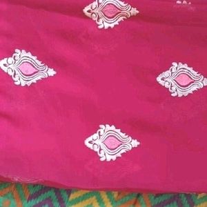 New Embroidery work Saree