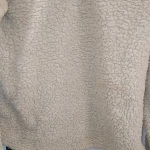 Urbanic Faux fur sweater Cream Colored