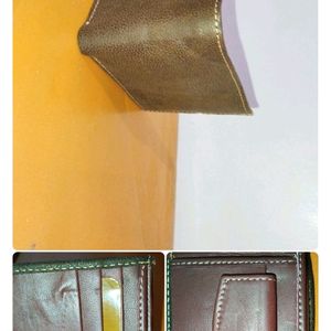 mens wood Land Leather Purses