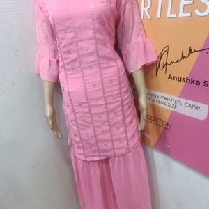 *Stock clearance sale Kurtis garara set 750/- L..x