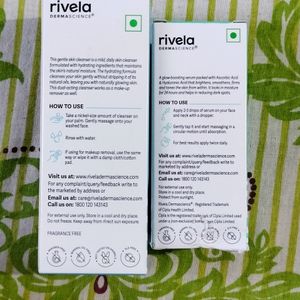 Rivela Cleanser + Serum Combo