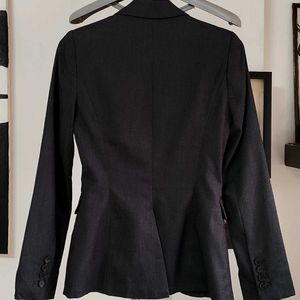 Zara Basic Dark Gray Office Wear