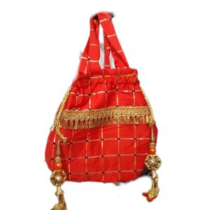 Red Potli Bag