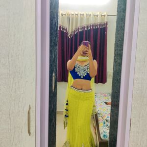 Yellow Bridal Lahenga❤️‍🔥🧜‍♀️Marriage Offer 50%o