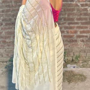 Georgette Party Wear Saree