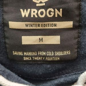 Wrogn Winter Wear Hoodie Brand New