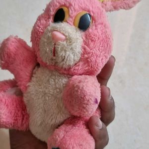 Pink Rabbit Soft Toy