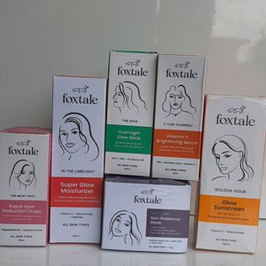 Foxtale Combo Of 6 Sunscreen, Mask, Moisturizer,..