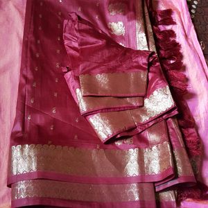 SILK SAREE WITH BLOUSE